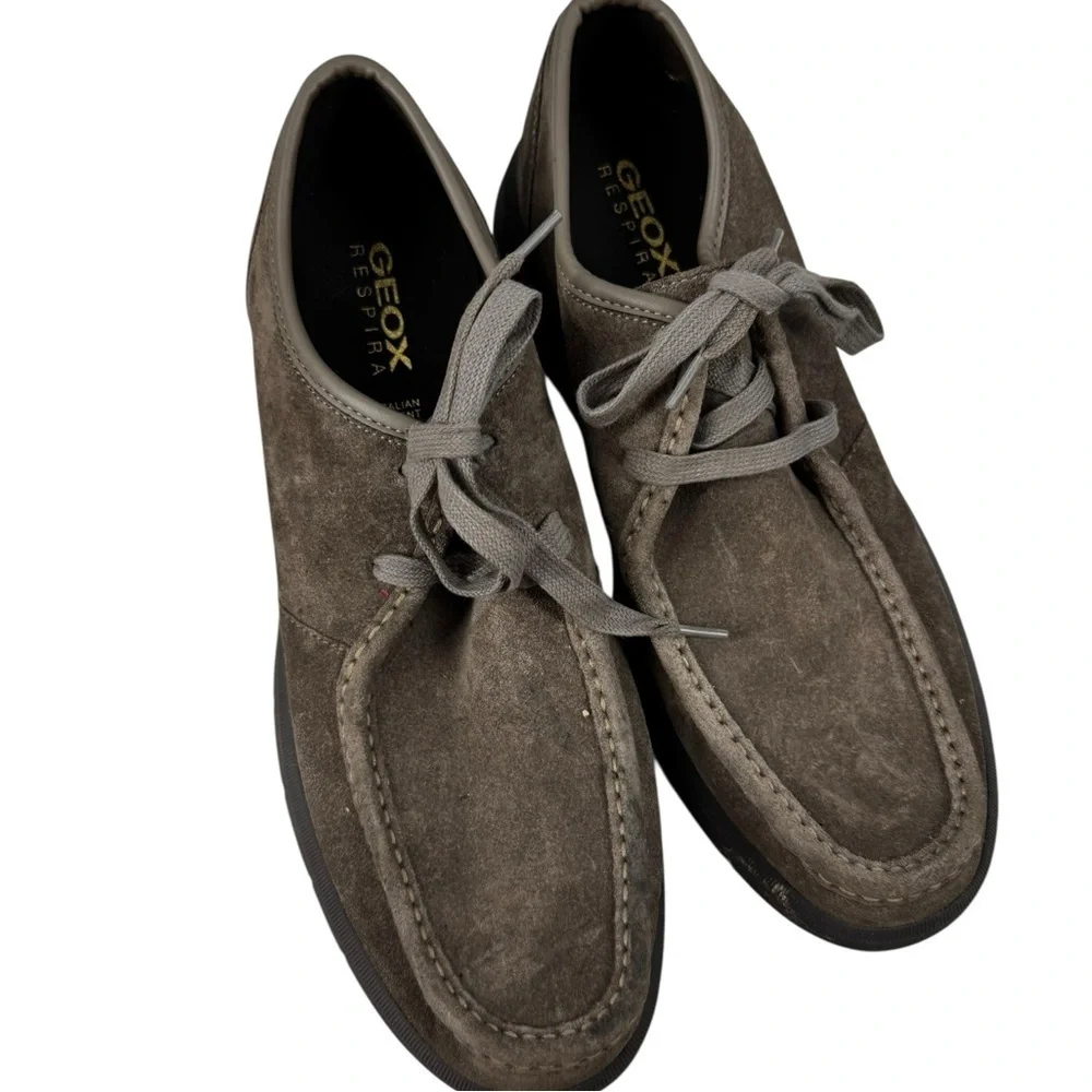 Geox Respira Errico Sphirica suede shoes 45 like new